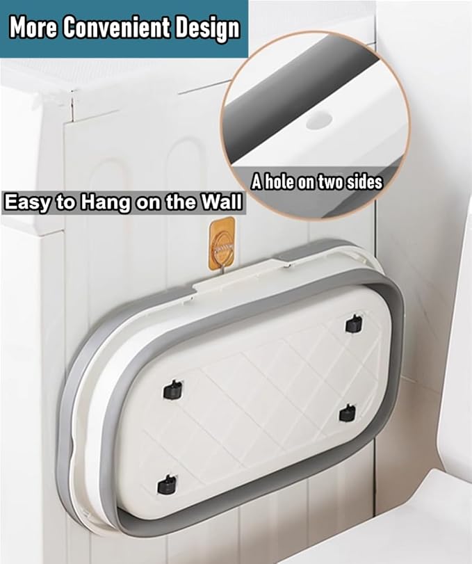 Collapsible Mop Wash Basin Bucket - Image 9
