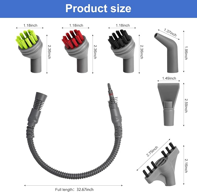Replacement Extension Hose cleaner brush tool parts - Image 2