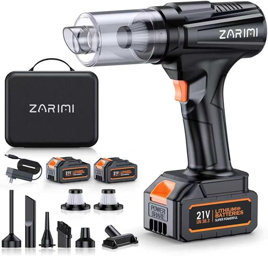 Cordless Handheld Car Vacuum Cleaner, 000Pa High-Power Rechargeable Dust Buster by Unknown