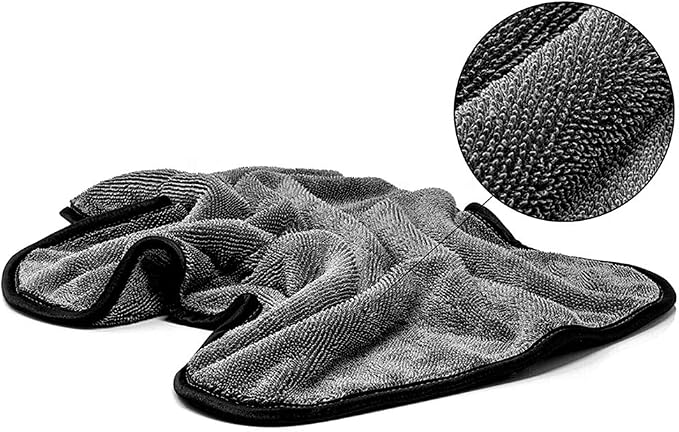 SOFTBATFY Microfiber Car Drying Towel, Shiny Bath Drying Towel Shower Cubicles - Image 2