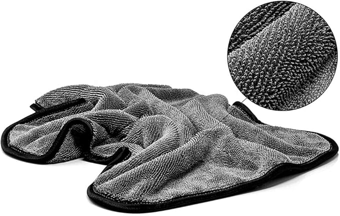 SOFTBATFY Microfiber Car Drying Towel, Shiny Bath Drying Towel Shower Cubicles - Image 2