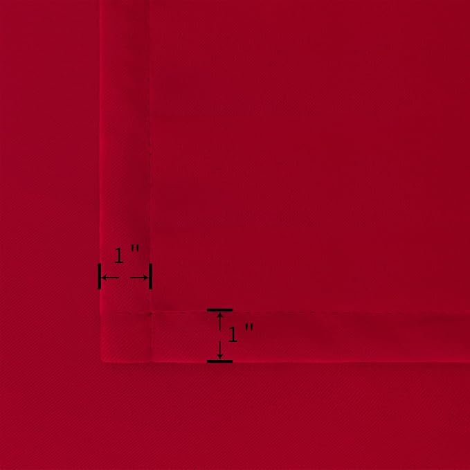 BGment Red Blackout Curtains 36 Inches Length - Image 7