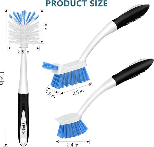 SetSail Dish Brush Set of 3 - Image 2