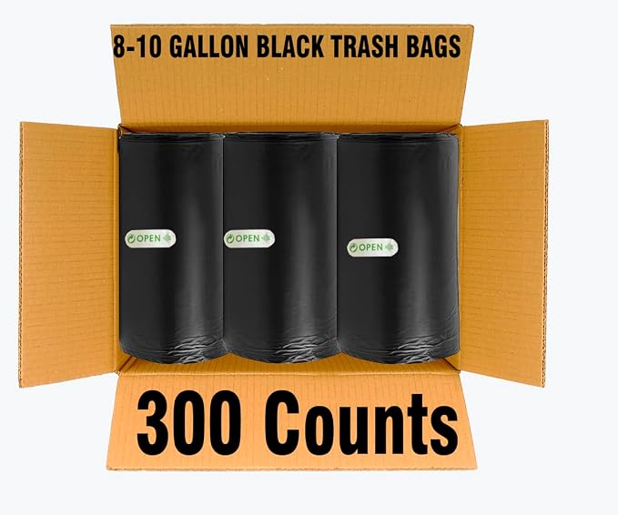 8-10 Gallon Trash Bags, Industrial, Commercial, Janitorial - Image 4