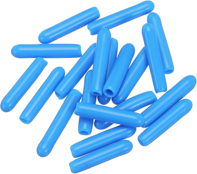 uxcell 20pcs Rubber End Caps 2mm ID Vinyl PVC Round Tube Bolt Cap Cover Screw - Image 4