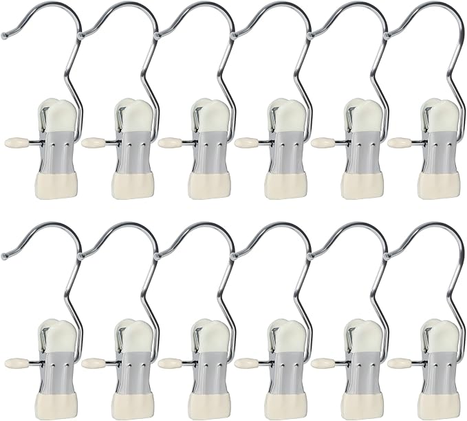 15/30Pcs Upgrade Double Head Clamp Dipped Clothespin by Unknown