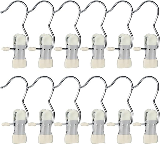 15/30Pcs Upgrade Double Head Clamp Dipped Clothespin by Unknown