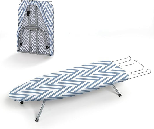 Small Tabletop Ironing Board Foldable, RAINHOL Steel Mesh Portable Iron Board by RAINHOL