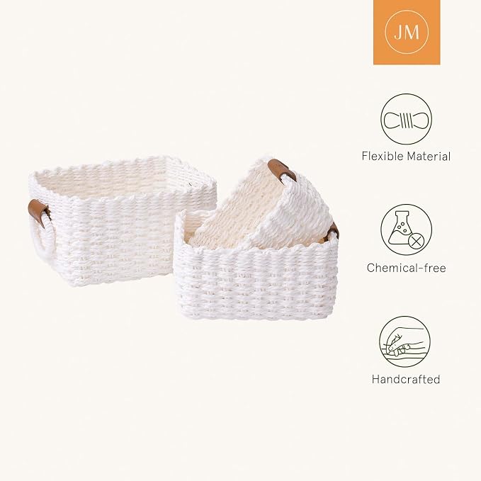 LA JOLIE MUSE Woven Storage Baskets - Image 5