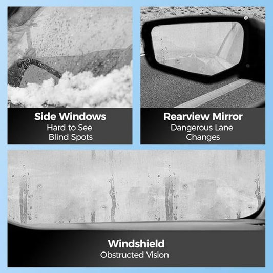Micromolecular Anti-Fog Coating Wiper–Keeps Your Windshield Clear & Fog - Image 2