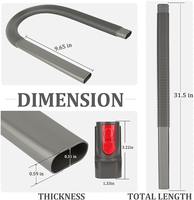Dryer Vent Cleaner Hose Vacuum Attachments - Image 5