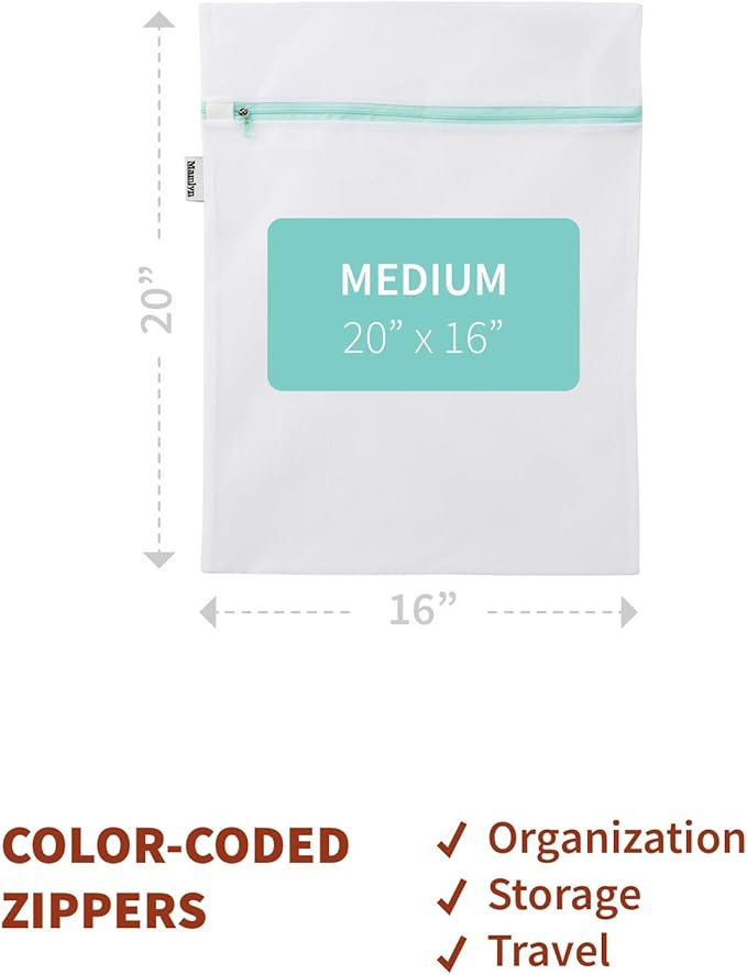 Mesh Laundry Bag for Delicates, Wash Bag for Underwear and Lingerie, Makeup - Image 5
