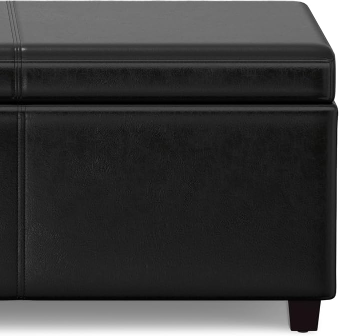 SIMPLIHOME Avalon 54 inch Wide Contemporary Rectangle Extra Large Storage - Image 9