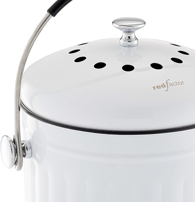 RED FACTOR Premium Compost Bin for Kitchen Countertop - Image 2