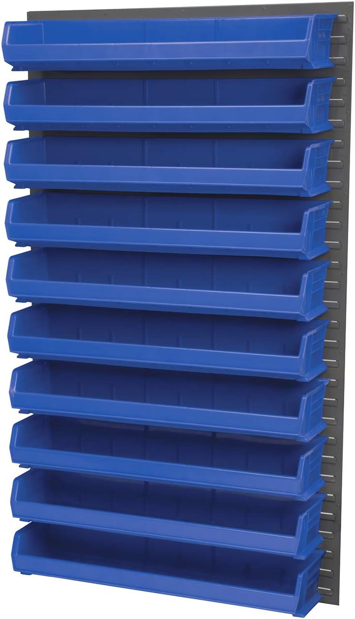 Akro-Mils 30320 AkroBins Plastic Storage Bin Hanging Stacking Containers, (9-...