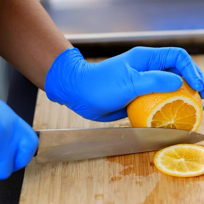 PEIPU Nitrile Disposable Gloves，Powder Free, Cleaning Service Gloves, Latex Free - Image 4