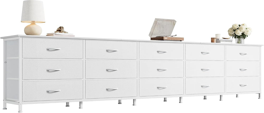 Huuger 94.5 Inch Extra Long Dresser for Bedroom, Large Dresser for Closet