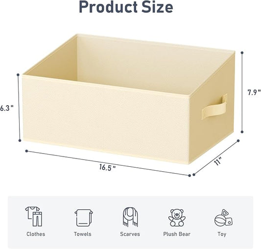 DIMJ Large Closet Storage Bins 8 Pack - Image 2