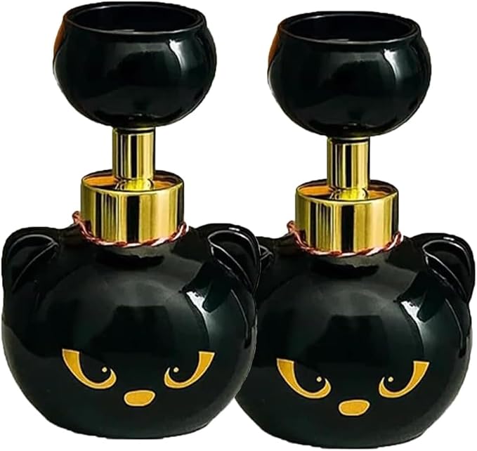 Cute Cat Paw Foam Soap Dispenser, Foaming Hand Dispensers by Unknown