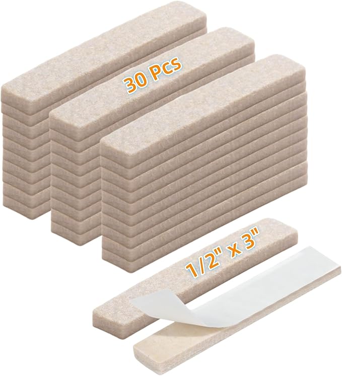 Furnigear Felt Strips with Adhesive Backing by Furnigear