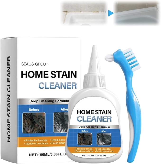 Mold stain removal gel cleaner, washing machine cleaner, washing machine by Unknown