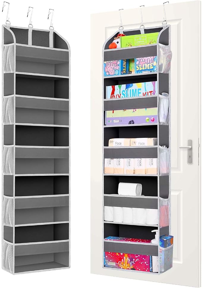 2 Pack Over The Door Storage Organizer by TAHAVICE