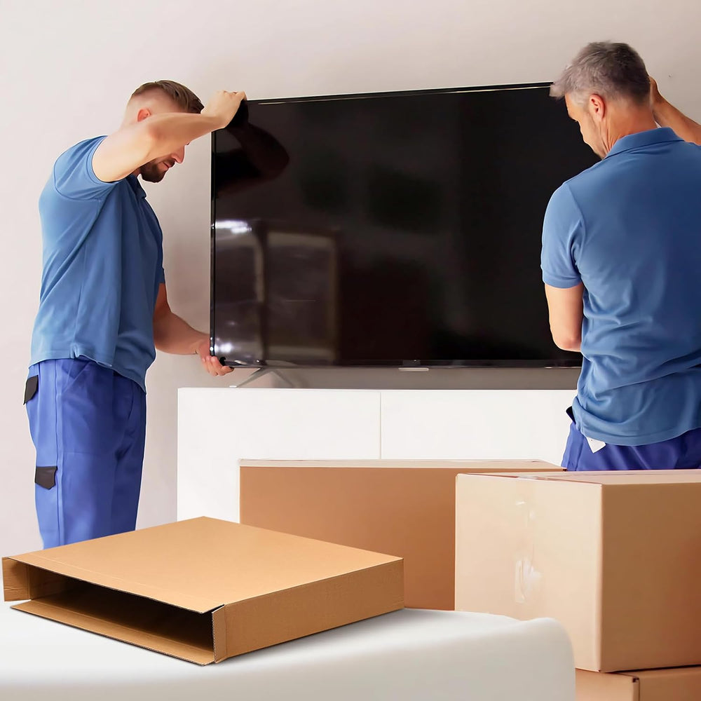 Feifeiya 15 Pack Side Loading Box 30"l x 5"w x 24"h, Corrugate...