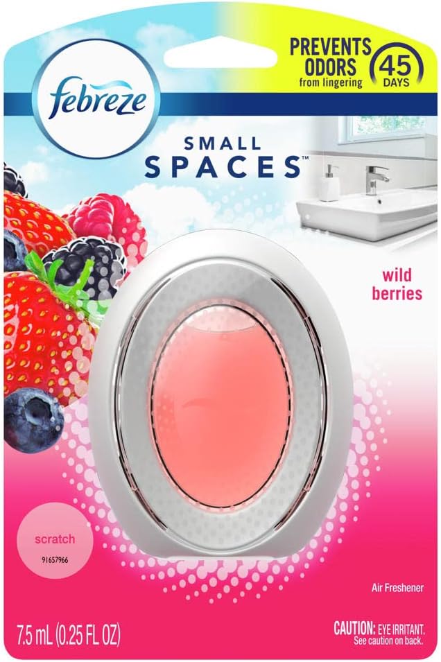Febreze Small Spaces Air Freshener, Wild Berries, Odor Fighter by Febreze