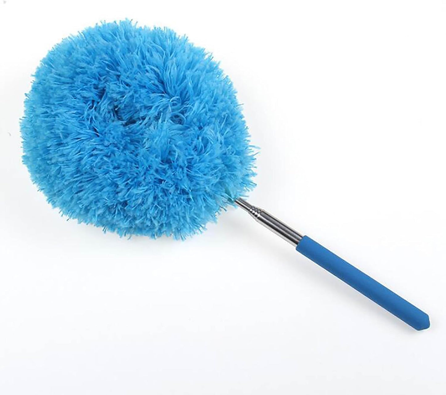 Ceiling Fan Cleaner Duster with Reusable Microfiber Pad Extension Pole 13 to 30 Inch for Cleaning Fan Blades,Door,Window