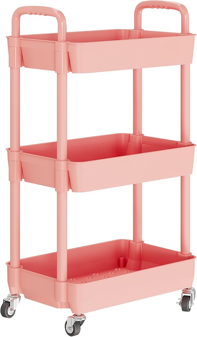 Laiensia 3-Tier Rolling Cart - Image 2