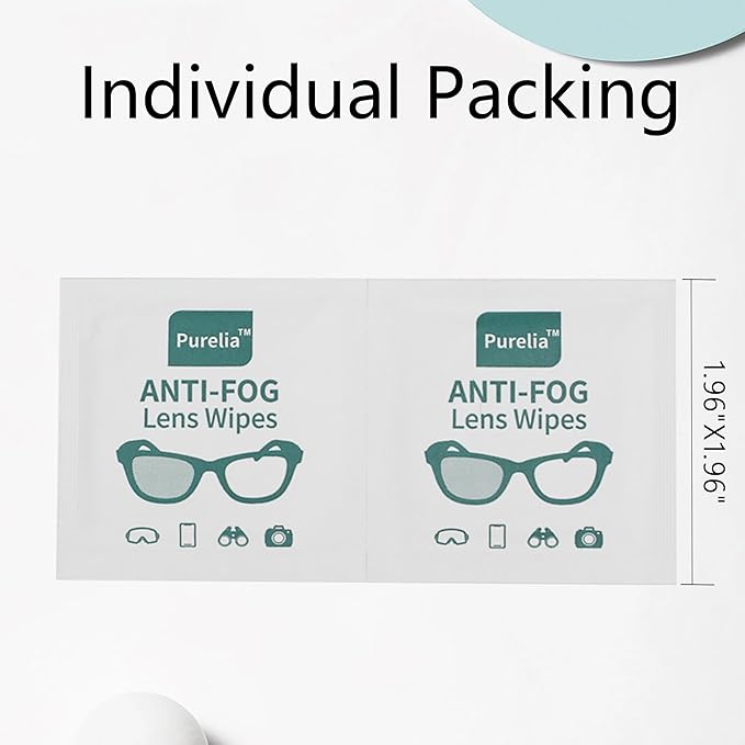 Anti-Fog Lens Wipes, Quick-Clean Lens Cloths - Image 2