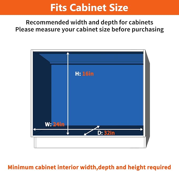 ROOMTEC Individual Pull Out Cabinet Organizer, 2 Tier Spice Rack Organizer - Image 4