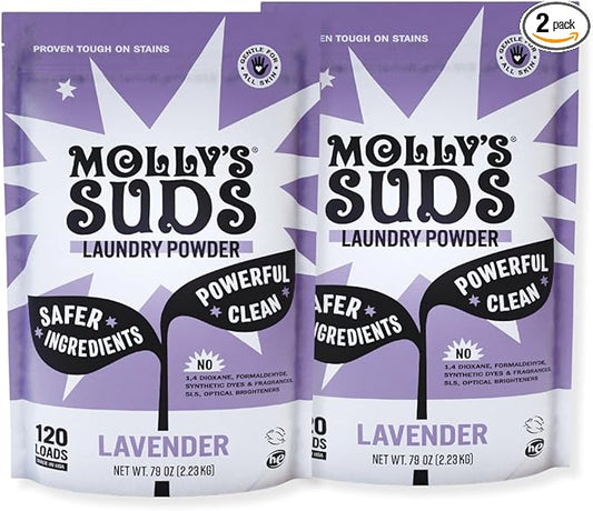 Molly's Suds Original Laundry Detergent Powder | Clean Laundry Detergent Powder by MollysSuds