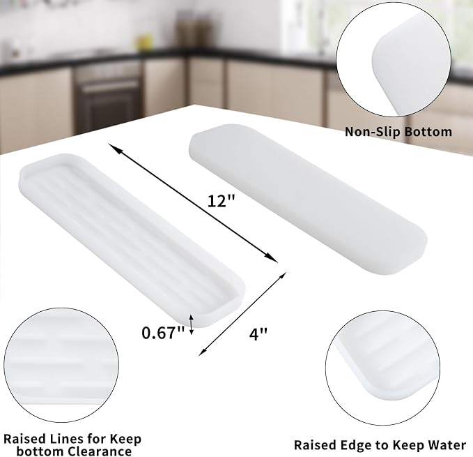 Silicone Kitchen Sink Organizer Tray - Image 2