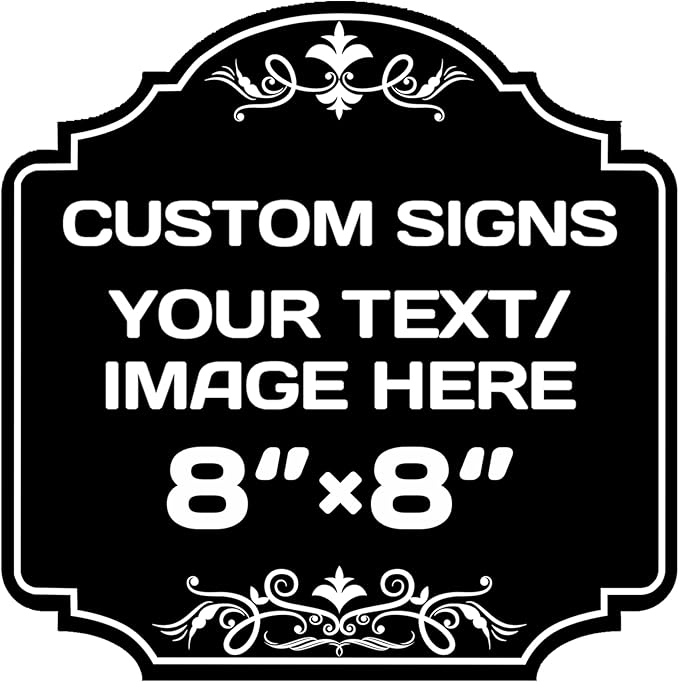 Personalized Aluminum Metal Signs by Repaly