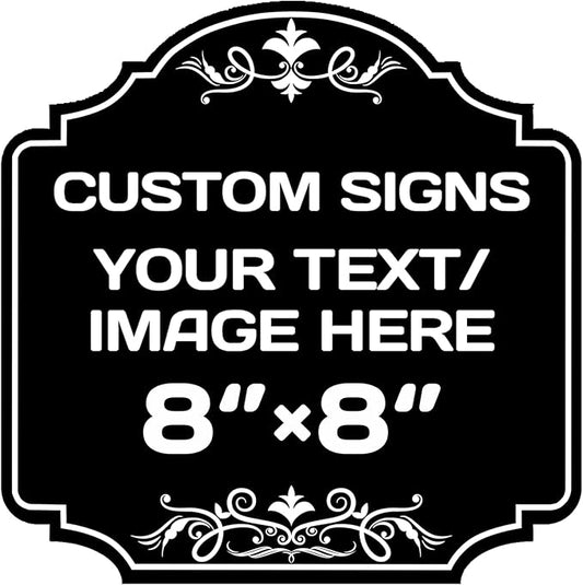 Personalized Aluminum Metal Signs by Repaly