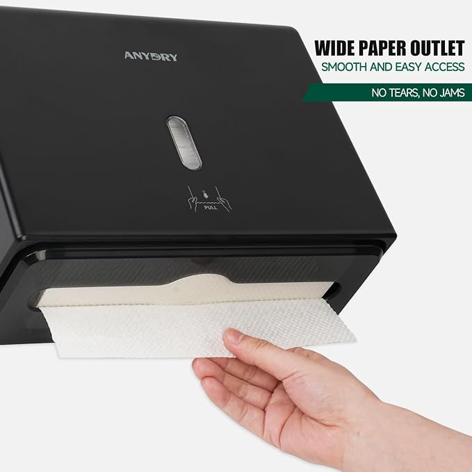 Wall-Mounted Paper Towel Dispenser – Fits Tri-Fold Towels up to 10x3.1 Inches - Image 3