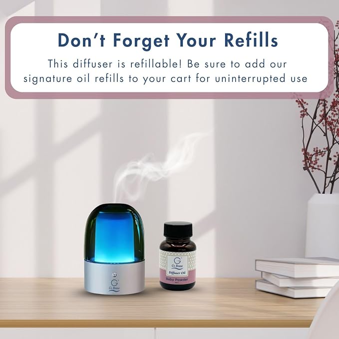 G's Breeze Baby Powder Diffuser Oil Refill - Image 2