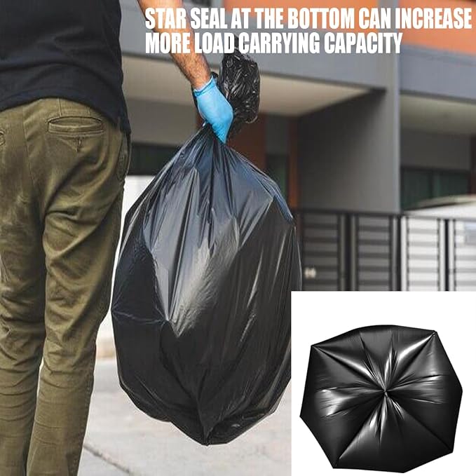 33 Gallon Trash Bags, Construction, Industrial, Janitorial - Image 6
