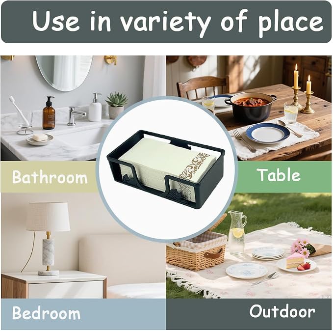 Metal Napkin Holder for Bathroom and Kitchen - Image 5