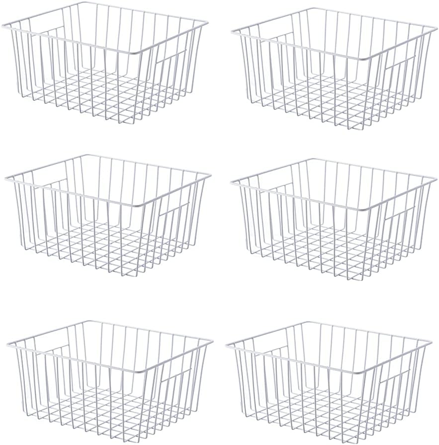 Freezer Storage Organizer Baskets, Household Refrigerator Chest Organization ...