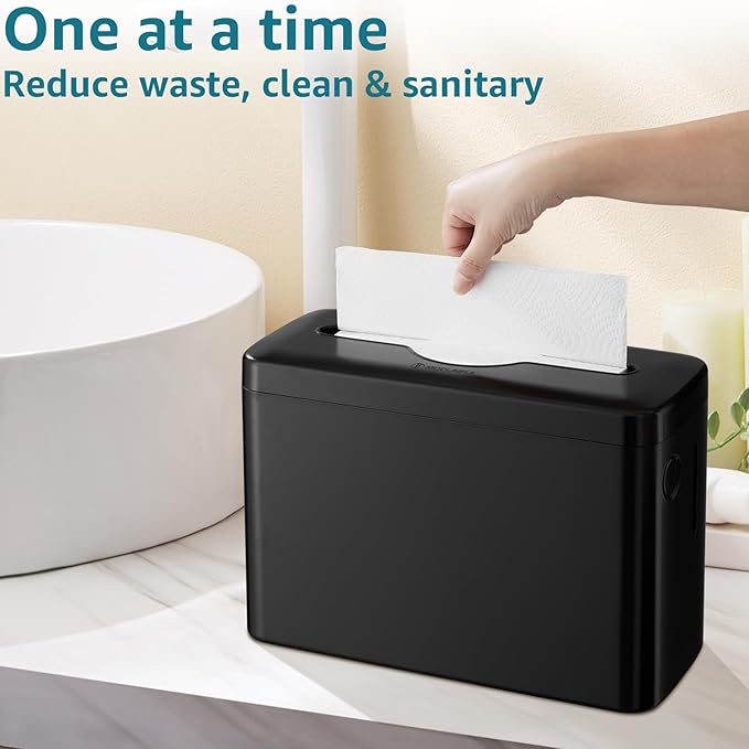 Multifold Paper Towel Dispenser Countertop, Heavy Duty Wide-Design, 300-Sheet - Image 2