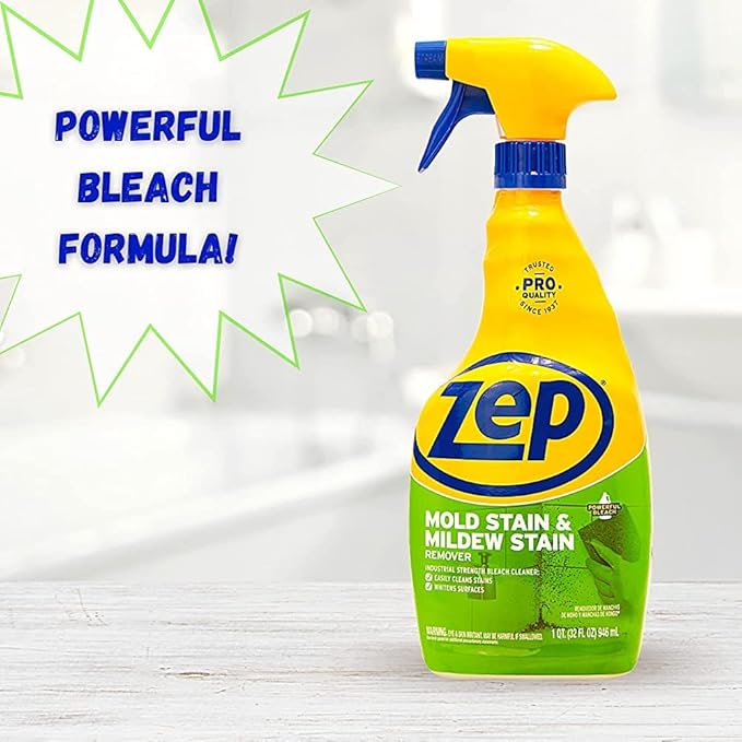 Zep Mold Stain and Mildew Stain Remover - 32 oz - ZUMILDEW32 - Experience the - Image 9