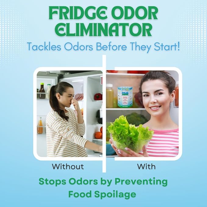All-in-1 Refrigerator Deodorizer & Produce Saver by Polar Fresh 3 Pack – Fridge - Image 6