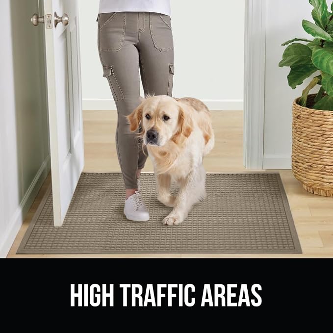 GORILLA GRIP Front Door Mat, Indoor Outdoor Ultra Absorbent HydroAbsorb Doormat - Image 6