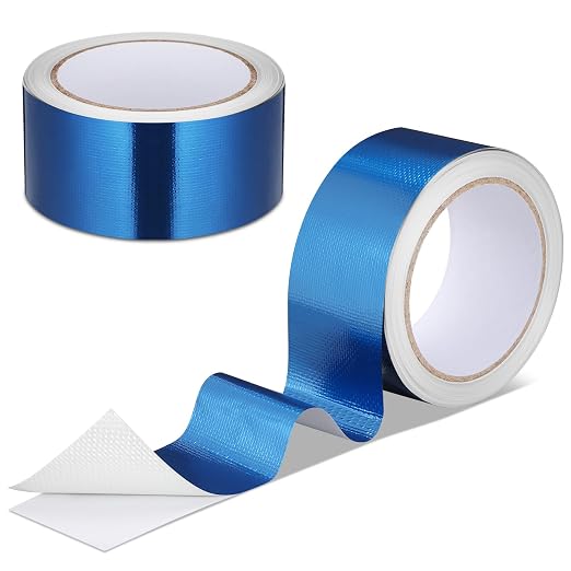 Zonon 2 Rolls Aluminum Foil Tape Heat Shield Tape Barrier Adhesive Reflective by Zonon