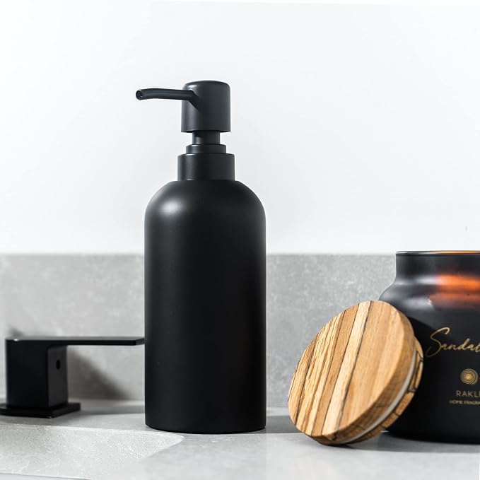 Soap Dispenser - Refillable Resin Pump Bottle - Image 5