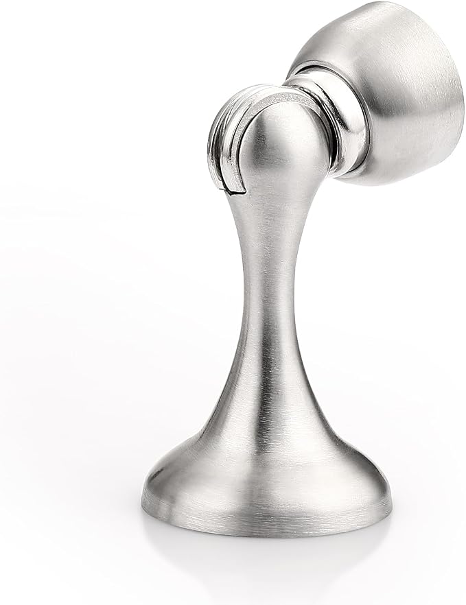 Probrico Brushed Nickel Magnetic Door Stoppers by Probrico