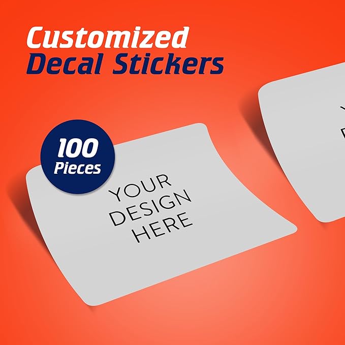 100 Custom Vinyl Stickers - Image 2