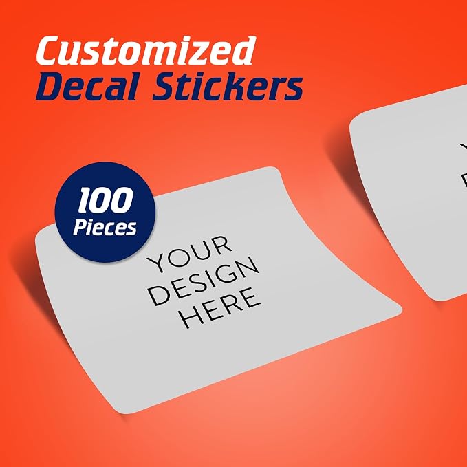 100 Custom Vinyl Stickers - Image 2